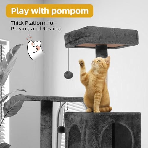54inch Large Cat Tree Tower Condo - Image 4