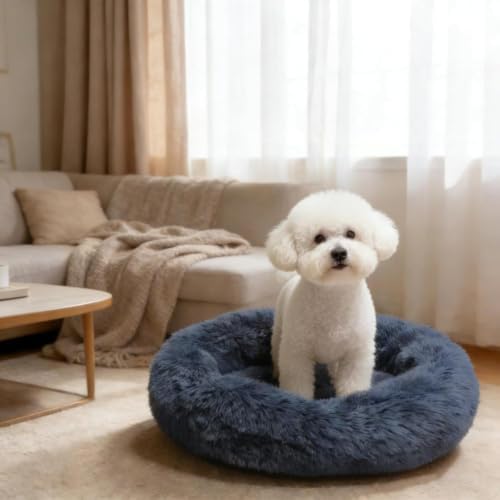 Comfort Donut Dog Bed for Small Dogs, Cat Bed & Pet Bed for Indoor Use - Image 6