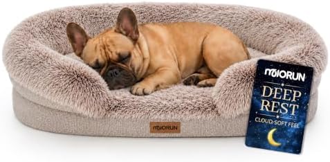 Miorun Fluffy Orthopedic Dog Beds Large Sized Dog by Miorun