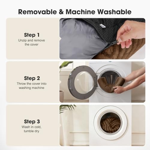 MIXJOY Dog Beds for Small Dogs Cats, Washable Dog Bed - Image 4