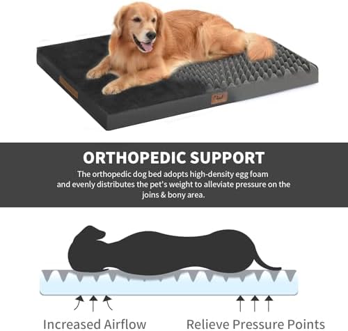 Jumbo Waterproof Orthopedic Dog Bed - Image 4