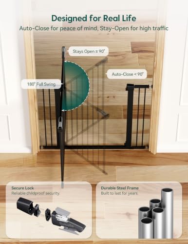 Babelio 36-57" Extra Wide Baby Gate - Image 6