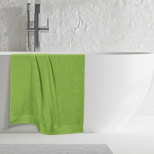 GLAMBURG 100% Cotton Oversized 2 Pack Bath Sheets 35x70, Ultra Soft Highly - Image 5