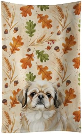 Caroline's Treasures Pekingese Dogs Kitchen Towel 15x25 in by CarolinesTreasures