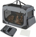 Giantex Collapsible Soft Dog Crate, 36 Inch Portable Travel Dog Kennel by Giantex