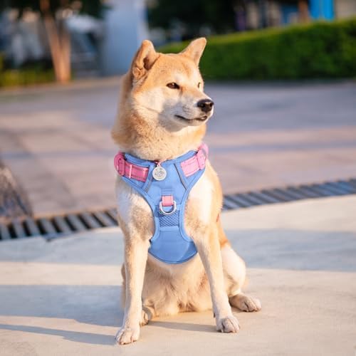 PHOEPET No Pull Dog Harness, Unique Colors Reflective Adjustable Dog Vest - Image 5
