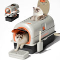 EchoSmile Stainless Steel Cat Litter Box by EchoSmile