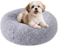 Dog Bed for Small Medium Large Dogs Cats, 20 inch Calming Washable-Round Cozy by Nisrada