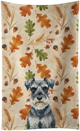 Caroline's Treasures Schnauzer Dogs Kitchen Towel 15x25 in by CarolinesTreasures