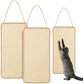 Dansydaisy 2 Pack Sisal Door Cat Scratcher Hanging Scratching Mat by Dansydaisy