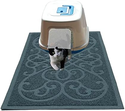 PetLike Cat Litter Box Mat, Thick Kitty Litter Trapping Mat, Waterproof by PetsLikePetLike