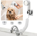 ZCONIEY Sink Faucet Sprayer Attachment, Shower Head Attaches To Tub Faucet by ZCONIEY
