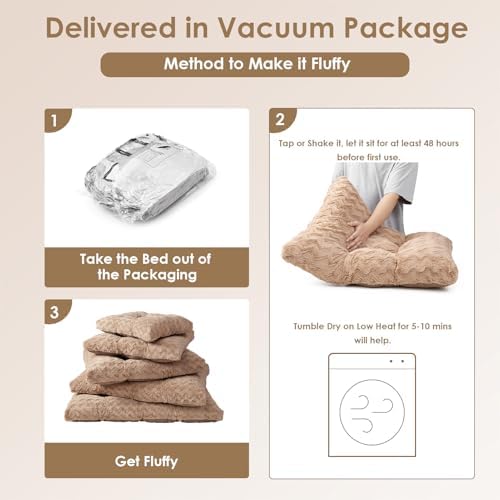 EHEYCIGA Washable Dog Beds for Small Dogs, 23x18 Inch Pet Bed - Image 4
