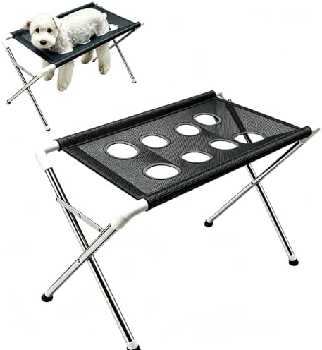 Foldable Pet Grooming Bath Table by Unknown