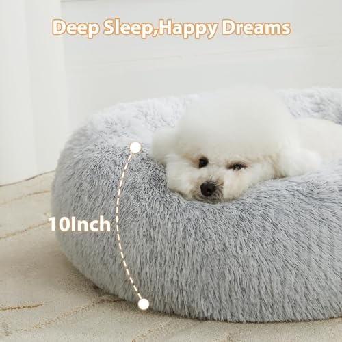 WNPETHOME Large Round Calming Dog Bed Cat Bed - Image 4