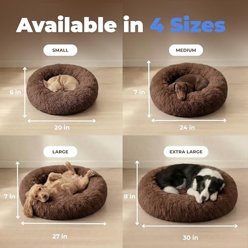 Best Pet Supplies Round Calming Dog Bed - Image 5