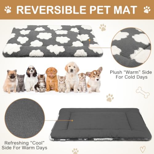 VitalCozy 4 Pcs Dog Crate Pads Soft Warm - Image 3