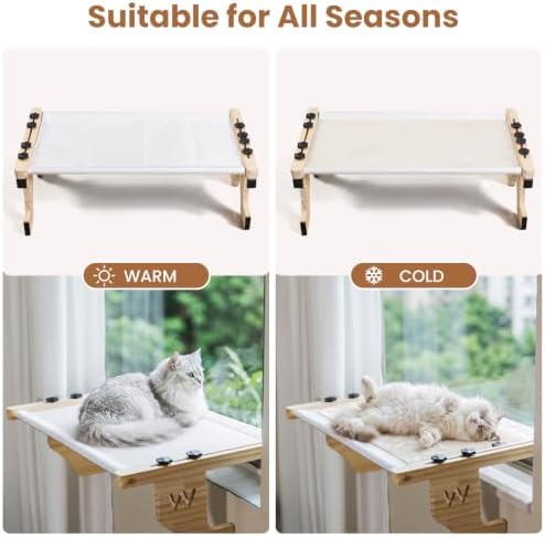 Woochpet Wooden Cat Window Perch - Image 5