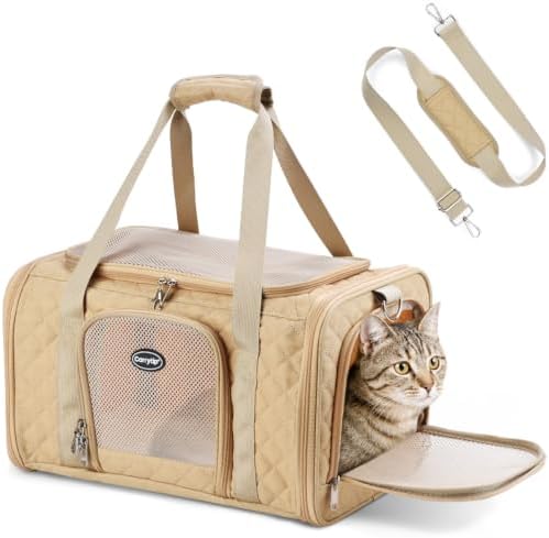 Cat Carrier Airline Approved, Soft Pet Carrier by Carrytip