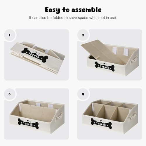 Dog Treat Container, Dogs Storage Organizer - Image 6