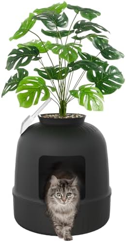 Lifewit Hidden Plant Cat Litter Box by Lifewit