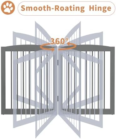 PUPETPO Freestanding Dog Gates - Image 5