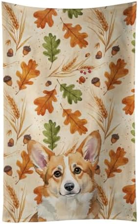 Caroline's Treasures Corgi Dogs Kitchen Towel 15x25 in by CarolinesTreasures