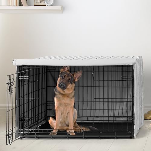 Sweet Jojo Designs 48in. Large Dog Crate Cover Pet Cage, Kennel Covers - Image 2