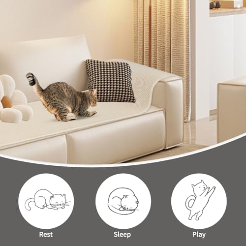 FHTONGE 71x15.8" Thickened Cat Wall Climbing Carpet - Image 7