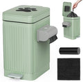 Dog Poop Trash Can for Outside & Indoor, 5L/1.3Gal Small Pet Waste Bin by HomeOrganization
