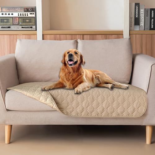 gogobunny Waterproof Loveseat Cover, Reversible Dog Cat Blanket by gogobunny