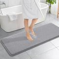 OLANLY Memory Foam Bathroom Runner Rug 59x20, Absorbent Long Bath Mat by OLANLY