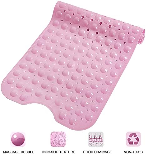 Bathtub and Shower Mats, Extra Long Non-Slip Bath Tub Mat 39 x 16 Inch - Image 5