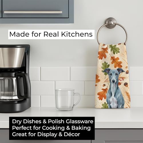 Caroline's Treasures Whippet Dogs Kitchen Towel 15x25 in - Image 3