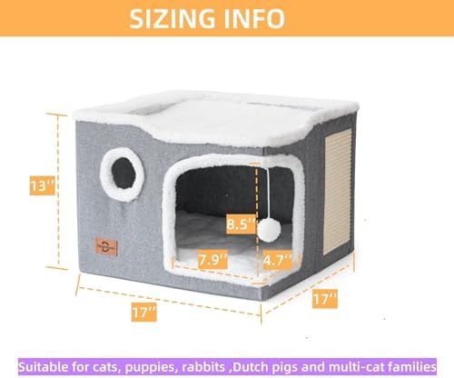 Cat House Bed for Indoor Cats - Image 5