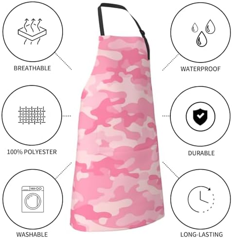 Waterproof Apron For Adults Chef Bib - Image 6