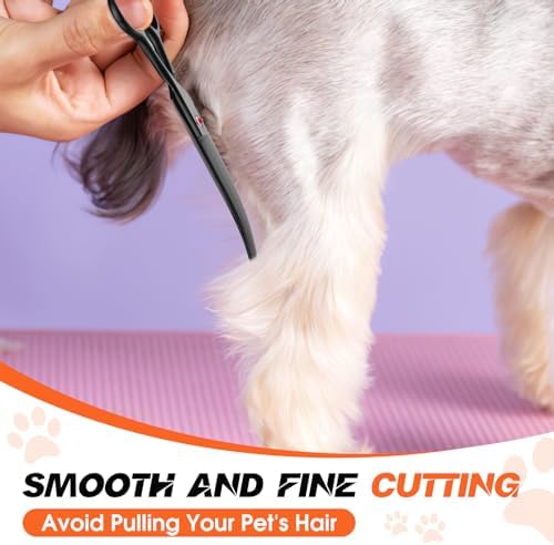 JASON Curved Dog Grooming Scissor - Image 6