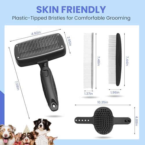 Self Cleaning Shedding Brush - Image 2