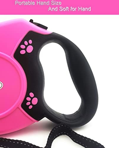 Retractable Dog Leash 26ft, 360° Tangle-Free Long Cord Pets Puppy Walking - Image 2