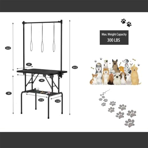 46 Inch Foldable Dog Grooming Table - Image 3