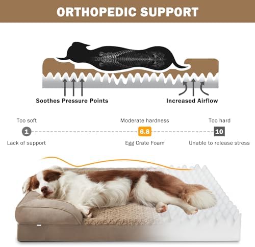 INVENHO L Plus Orthopedic Dog Bed - Image 2