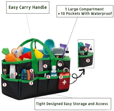 Pet Grooming Bag, Dog Grooming Organizer Tote - Image 3