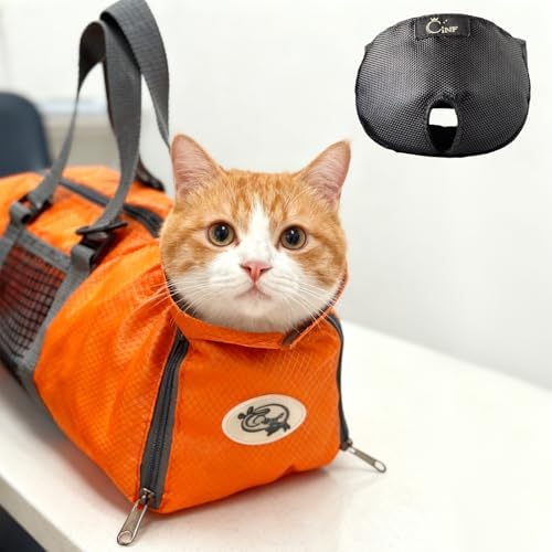 Cinf Cat Restraint Grooming Bag, Anti-Scratch Tool by Cinf