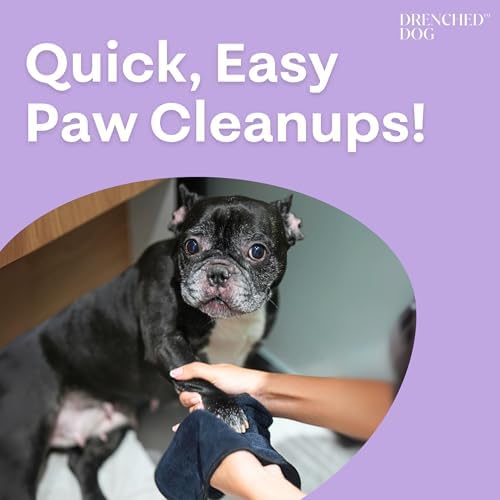 Paw Towel for Muddy Paws, Microfiber, 9.5 x 15 in - Image 5