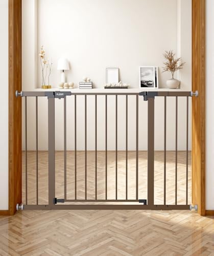 Baby Gate for Stairs, Stairs and Doorways Child Gate Pressure Mounted Safety by PLZOIT-Baby