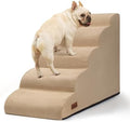 Aodisman Dog Stairs for High Bed, 5-Step Pet Ramp for Small Dogs and Cats by AODISMAN