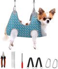 Supet Dog Grooming Hammock for Nail Trimming, Pet Grooming Hanging Harness by Supet