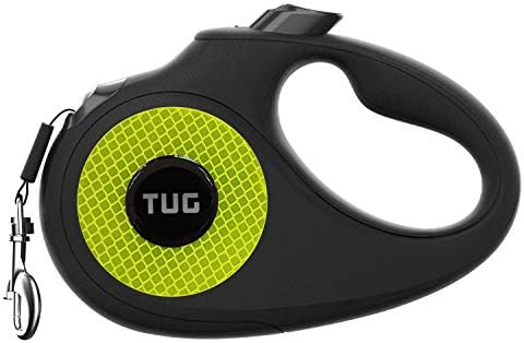TUG Tiny 360° Tangle-Free Reflective Retractable Dog Leash | Cat Leash | 10 ft by TUG