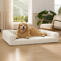 Bedsure ComfyFleece® Memory Foam Orthopedic XL Plus Dog Bed 48" by BEDSURE