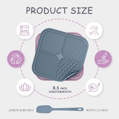 ChefAide 2 Pack Lick Mat for Dogs, Cats & Puppies - Image 2